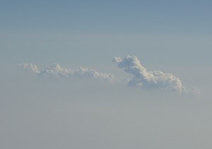 Frolicking in the sky over Myanmar...